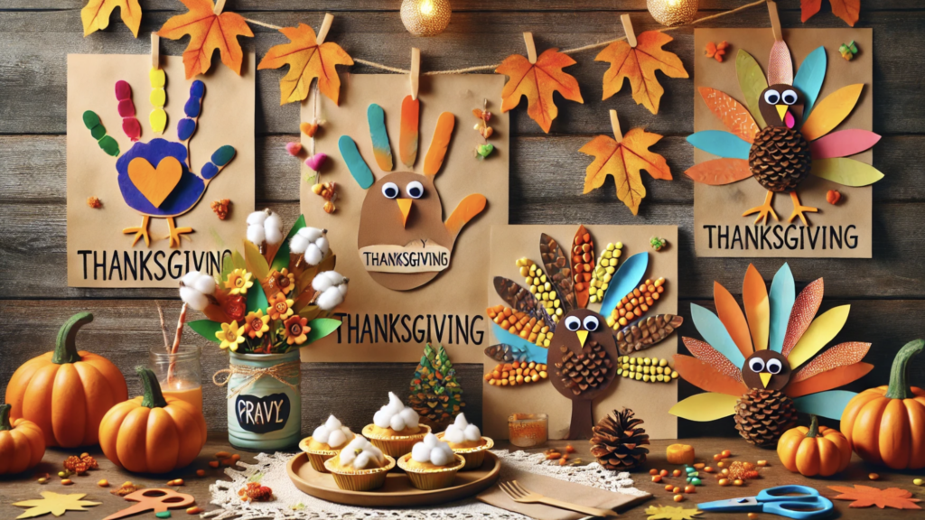 Fun and Easy Thanksgiving Crafts for Kids